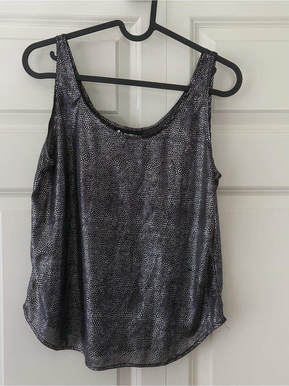 Vintage U Turn of California Silver Black Tank Top